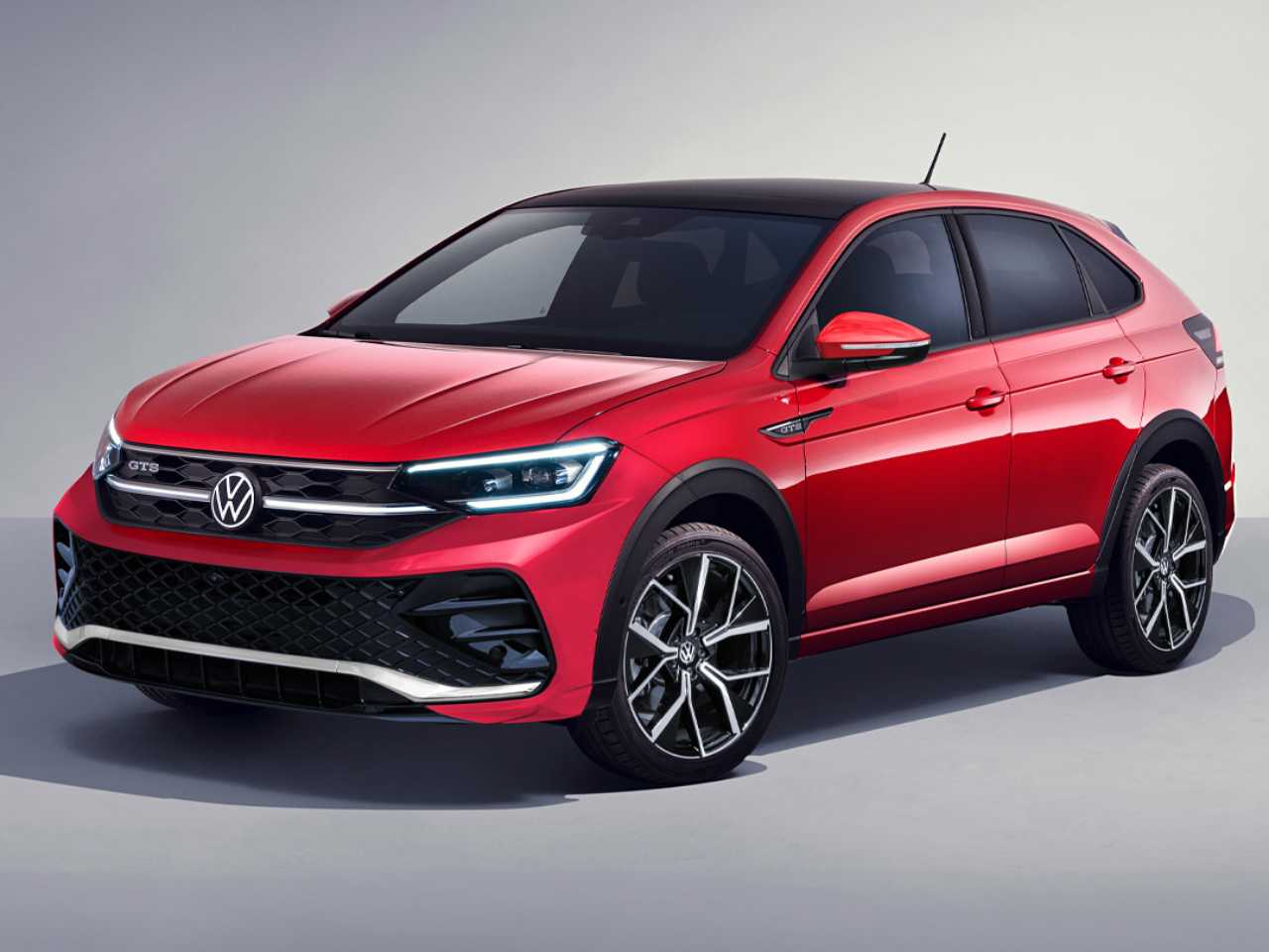 Volkswagen Nivus GTS ter?rodas de aro 18, filete de led cruzando a grade frontal e para-choque esportivo entre as novidades